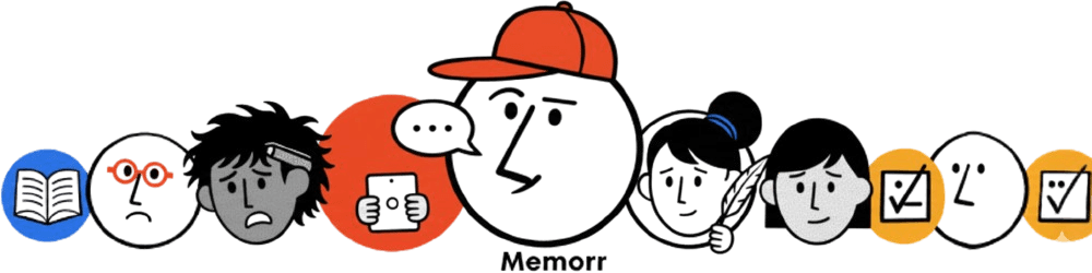 Memorr users - entrepreneurs, students, marketers